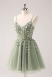 Cute A Line Blush Sequined Corset Homecoming Dress