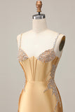 Royal Blue Bodycon Corset Beaded Homecoming Dress