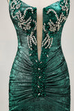 Strapless Golden Bodycon Homecoming Dress With Appliques