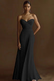 Strapless Ivory Pleated Engagement Dress
