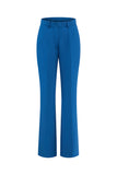 Dark Blue 2-Piece Paek Lapel Women Suits