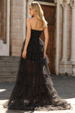 Light Green Sweetheart Corset A-Line Prom Dress With Ruffles