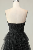 Light Green Sweetheart Corset A-Line Prom Dress With Ruffles
