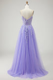 Sparkly Champagne Strapless Appliqued Prom Dress With Removable Sleeves