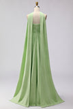Pink White Polka Dot Strapless A Line Bridesmaid Dress