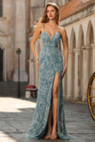 Pink Mermaid Maxi Prom Dress with Appliques