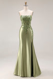 Strapless Royal Blue Mermaid Beaded Sequin Prom Dress