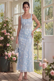 Floral Pink Ruched Mermaid Corset Wedding Guest Dress