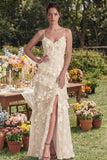 Blue Floral A Line Ruffled Maxi Wedding Guest Dress