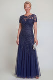 Dark Green A Line Sequin Maxi Mother of the Bride Dress