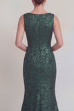 Jacquard Blush Mermaid Sleeveless Mother of the Bride Dress