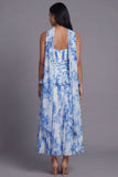 Strapless Ruffled A Line Pleated Dusty Sage Wedding Guest Dress