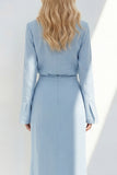 Notched Lapel Yellow 2 Piece A Line Women's Linen Suits