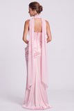 Strapless Corset Satin Mermaid Brown Maxi Dress