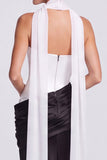 Strapless Corset Satin Mermaid Brown Maxi Dress