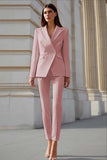 Slim Fit 2-Piece Ivory Business Suit